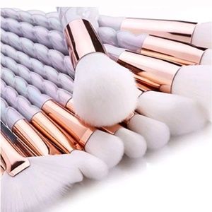 10pc Makeup brush set